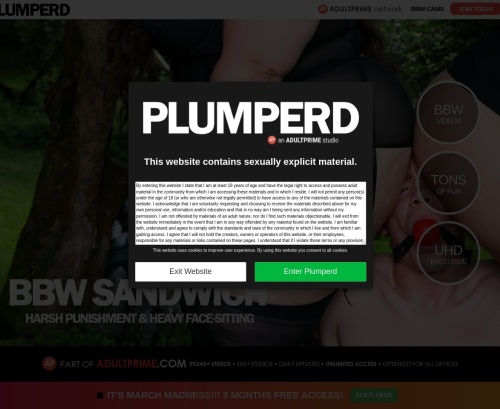 Review screenshot plumperd.com