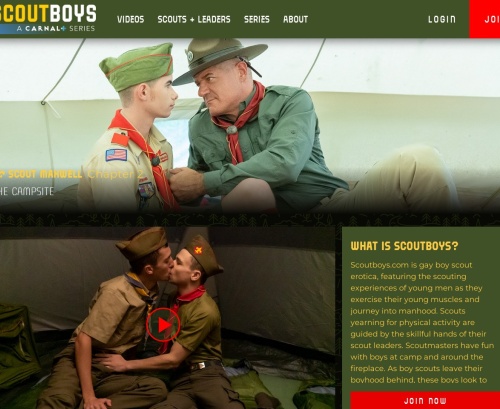 Review screenshot scoutboys.com