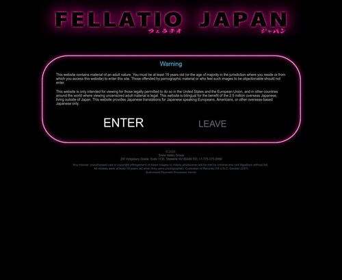 A Review Screenshot of FellatioJapan