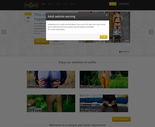 A Review Screenshot of Realwetting