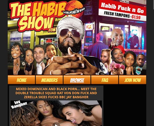 Review screenshot thehabibshow.com